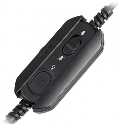 Наушники с микрофоном A4Tech Bloody G575 черный 2м мониторные USB оголовье (G575 USB/ BLACK)