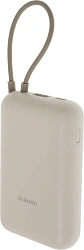 Мобильный аккумулятор Xiaomi BHR9072GL 10000mAh 22.5W 3A USB-A/USB-C бежевый