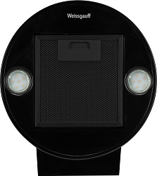 Вытяжка каминная Weissgauff Tubus 90 Black Edition черный управление: кнопочное (1 мотор)