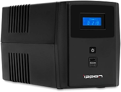 Источник бесперебойного питания Ippon Smart Power Pro II 2200 1200Вт 2200ВА черный