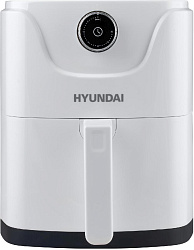 Аэрогриль Hyundai HYF-2052 1000Вт белый/серебристый