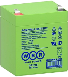 Батарея для ИБП WBR GP1245 12В 4.5Ач