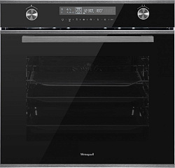 Духовой шкаф Электрический Weissgauff EOM 751 PDBSX черный/нержавеющая сталь