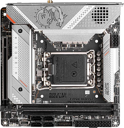 Материнская плата MSI MPG Z790I EDGE WIFI Soc-1700 Intel Z790 2xDDR5 mini-ITX AC`97 8ch(7.1) 2.5Gg RAID+HDMI+DP