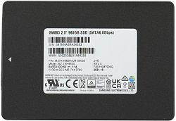 Накопитель SSD Samsung SATA-III 960GB MZ7KH960HAJR-00005 SM883 2.5" OEM