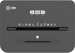 Шредер Cactus CS-SH-K5 черный (секр.P-5) фрагменты 10лист. 24лтр. скрепки скобы пл.карты CD