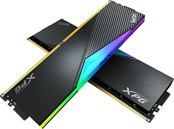 Память DDR5 2x16GB 6400MHz A-Data AX5U6400C3216G-DCLARBK XPG Lancer RGB RTL Gaming PC5-51200 CL32 DIMM 288-pin 1.35В kit dual rank с радиатором Ret