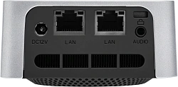 Неттоп IRU Planio 115 N100 (0.8) 16Gb SSD512Gb UHDG Windows 11 Pro 2xGbitEth WiFi BT серебристый (2099141)