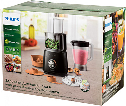 Кухонный комбайн Philips HR7510/10 800Вт черный