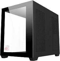 Корпус Bloody BD-CC108 черный без БП mATX 9x120mm 2xUSB3.0 audio bott PSU