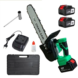 Цепная пила Zitrek GreenSaw 20 PRO аккум. 20Вт дл.шины:12" (30cm) 2аккум. 4Ач ЗУ (082-1852)
