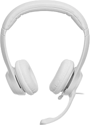 Наушники с микрофоном Logitech H390 белый 1.9м накладные USB оголовье (981-001288)