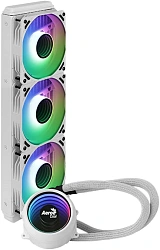 Система водяного охлаждения Aerocool Mirage L360 ARGB Soc-AM5/AM4/1200/1700/1851 белый 4-pin 20-27dB Al+Cu 550W 1350gr Ret (MIRAGE L360 WH)