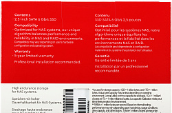 Накопитель SSD WD SATA-III 500GB WDS500G1R0A Red SA500 2.5"