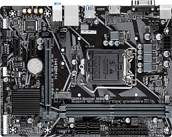Материнская плата Gigabyte H410M H Soc-1200 Intel H410 2xDDR4 mATX AC`97 8ch(7.1) GbLAN+VGA+HDMI