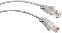 Патч-корд Cabeus PC-UTP-RJ45-CAT.5E-0.15M U/UTP RJ-45 вил.-вилка RJ-45 кат.5E 0.15м серый ПВХ