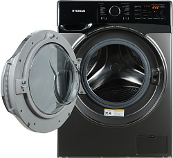 Стиральная машина Hyundai WFE8408 Dark Gray класс: A+++ загр.фронтальная макс.:8кг черный инвертор