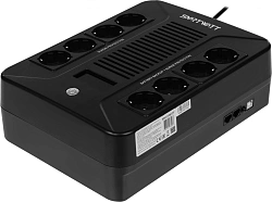 Источник бесперебойного питания Smartwatt Safe Pro LCD 600Вт 1000ВА черный