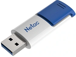 Флеш Диск Netac 32GB U182 NT03U182N-032G-32BL USB3.2 синий/белый
