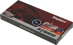Память DDR4 16GB 2666MHz Kingspec KS2666D4M12016G RTL PC4-21300 CL19 DIMM 288-pin 1.2В single rank Ret