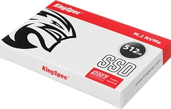 Накопитель SSD Kingspec PCIe 4.0 x4 512GB XF-512 M.2 2280