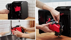 Кофемашина Bosch TIE20504 1300Вт серебристый/черный