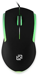 Мышь Оклик 245M черный оптическая 1000dpi USB 3but (471479)