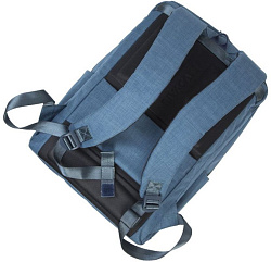 Рюкзак для ноутбука 17.3" Riva 8365 синий полиэстер женский дизайн (8365 BLUE)