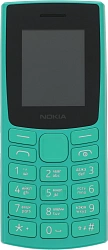 Мобильный телефон Nokia TA-1564 106 DS зеленый моноблок 2Sim 1.8" 120x160 Series 30+ GSM900/1800 GSM1900 FM microSD max32Gb