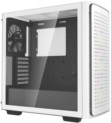 Корпус Deepcool CK560 WH белый без БП ATX 3x120mm 4x140mm 2xUSB3.0 audio bott PSU