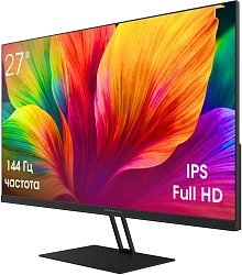 Монитор Digma Pro 27" Motion M черный IPS LED 5ms 16:9 HDMI M/M матовая 350cd 178гр/178гр 1920x1080 144Hz G-Sync FreeSync DP FHD 3.85кг