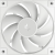 Вентилятор для корпуса Deepcool FD12 120х120x25 белый 4-pin 27.6дБ (R-FD12-WHNPN1-G) Ret