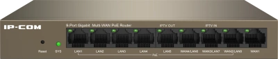 Межсетевой экран IP-Com M20-8G-PoE 10/100/1000BASE-TX коричневый