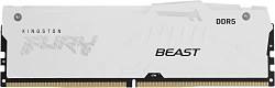 Память DDR5 32GB 5600MHz Kingston KF556C36BWEA-32 Fury Beast White Expo RGB RTL Gaming PC5-44800 CL36 DIMM 288-pin 1.25В kit single rank с радиатором Ret