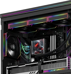 Система водяного охлаждения Thermalright Peerless Vision 360 Soc-AM5/AM4/1200/1700/1851 черный 4-pin 28.1dB Al LCD Ret (P-VISION-360-BL-ARGB)