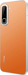 Смартфон Infinix X6895B Hot 70 128Gb 8Gb оранжевый моноблок 3G 4G 2Sim 6.78" 720x1576 Android 16 50Mpix 802.11 a/b/g/n/ac NFC GPS Protect FM microSD max2048Gb