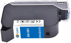 Картридж струйный G&G GA-001M пурп.пигм. (42мл) для G&G GG-HH1001 с чипом