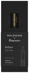 Ручка шариков. Moleskine Kaweco (KAWBALLPENBK) черн d=1мм син. черн. подар.кор.