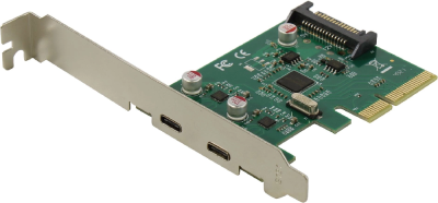 Контроллер PCI-E ASM1142 2xUSB3.1 Type-C Bulk