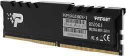 Память DDR5 2x32GB 4800MHz Patriot PSP564G4800KH1 Signature Premium RTL PC5-38400 CL40 DIMM 288-pin 1.1В kit single rank с радиатором Ret