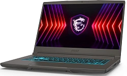 Ноутбук MSI Thin 15 B13VE-3200XRU Core i7 13620H 16Gb SSD512Gb NVIDIA GeForce RTX4050 6Gb 15.6" IPS FHD (1920x1080) FreeDOS grey space WiFi BT Cam (9S7-16R831-3200)