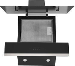 Вытяжка каминная Simfer 8658SM черный стекло управление: кнопочное (1 мотор)