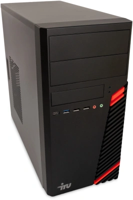 ПК IRU 310SC MT i3 12100 (3.3) 8Gb SSD256Gb UHDG 730 Windows 11 Pro GbitEth 200W черный (2059344)