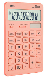 Калькулятор настольный Deli Touch EM01541 красный 12-разр.
