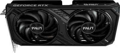 Видеокарта Palit PCI-E 4.0 RTX4060TI DUAL NVIDIA GeForce RTX 4060TI 8Gb 128bit GDDR6 2310/18000 HDMIx1 DPx3 HDCP Ret