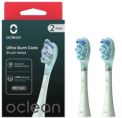 Насадка для зубных щеток Oclean UG01 (упак.:2шт) зеленый
