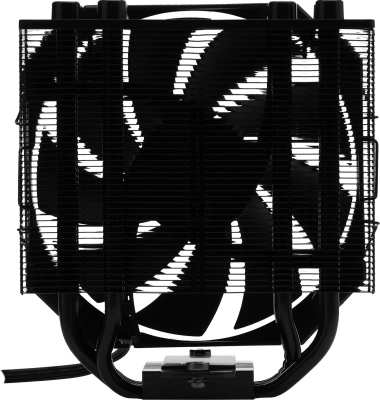 Устройство охлаждения(кулер) ID-Cooling SE-224-XTS MINI BLACK Soc-AM5/AM4/1200/1700/1851 черный 4-pin 16-32dB Al+Cu 180W 690gr Ret