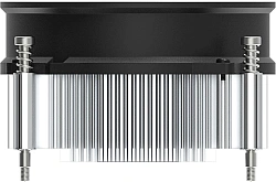 Устройство охлаждения(кулер) ID-Cooling DK-19 PWM Soc-1700/1851 черный 4-pin 14-26dB Al 95W 340gr Ret