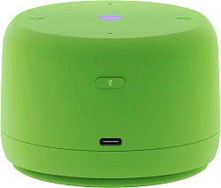 Умная колонка Yandex Станция Лайт 2 без часов Алиса зеленый 6W 1.0 BT/Wi-Fi 10м (YNDX-00028GRN)