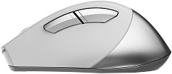 Мышь A4Tech Fstyler FB35S белый/серый оптическая 2000dpi беспров. BT/Radio USB для ноутбука 5but (FB35S USB ICY WHITE)